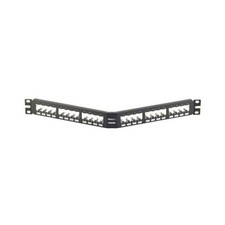 Panduit Mini-Com CPA24BLY 24-Port Angled Patch Panel picture