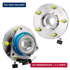2pc Front Wheel Bearing Hubs for 00-13 Chevy Impala Monte Carlo, 97-08 Pontiac G picture