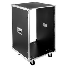 16U Cabinet Rolling Network Rack Audio Studio Video Telecom Equipment Rack Stand picture