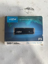 Crucial P3 500GB PCIe 3.0 NVMe M.2 2280 Internal SSD 3500MB/s picture