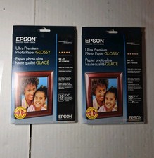 Epson Ultra Premium Photo Paper GLOSSY (5x7 Inches, 20 Sheets) (S041945) picture