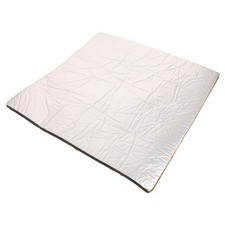 Silver Heat Resistant Aluminum Foil Insulation Pad for 3D Printer Bed Use picture