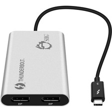 SIIG Thunderbolt V3 (USB-C) to Dual DisplayPort Adapter - DP, 1.2 4K@60Hz picture