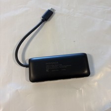 Insignia NS-PCH6430 4-Port USB 3.0 Travel Hub Adapter Black USB Splitter picture