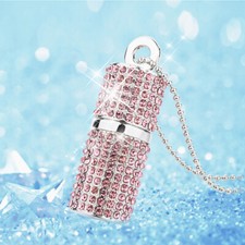 Kootion 16GB Diamond Crystal USB 2.0 Flash Drive Metal Necklace Gift Christmas picture