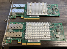 Lot of 2 Dell QLogic QL41262HLCU-DE 10/25GbE Dual Port SFP28 NIC 415DX picture
