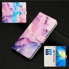 Marble Leather Wallet Cover Case For Xiaomi Redmi Note 14 13 12 11 Pro A3X A5 picture