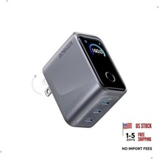Prime Charger,160W 3-Port Compact GaN USB C Charger,Smart Display,Touch picture