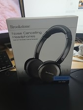 Brookstone Compact Noise Cancelling Quiet Comfort Headphones Similar to bose QC3 picture