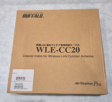 Buffalo AirStation Pro 20m Coaxial Outdoor Antenna Cable - NIB picture