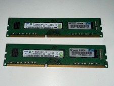 Samsung 2x 4GB DDR3-1600 PC3-12800 2Rx8 CL11 DIMM M378B5273DH0-CK0 (2x4GB : 8GB) picture