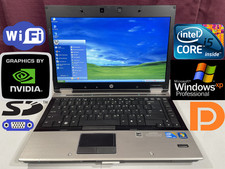 RESTORED Windows XP Vintage Retro Gaming Laptop PC HP Elitebook 8440p NVIDIA picture