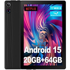 10.1 inch Android Tablet 10+128GB IPS Touchscreen Octa-core Processor Wi-Fi 6 picture