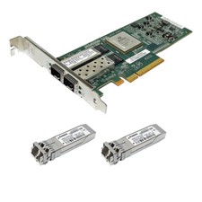 QLogic QLE8142 FC Dual Port 10Gb SFP+ 2x 10Gb SFP+ 2B3B 00E7790 picture