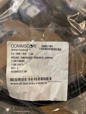 COMMSCOPE FJ-2SM-015-7.5M Discrete Fiber Jumper 2SM FIbers, 7.5M (24.6 FT) picture