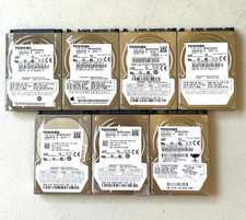 [LOT OF 7] Toshiba 2.5” 80GB SATA Laptop HDD Hard Disk Drive TESTED+FREE SHIP picture