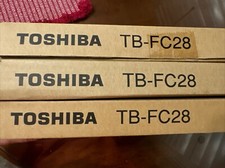 THREE (3) New Genuine Factory Sealed Toshiba TB-FC28 picture