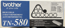 OEM Genuine NEW Brother TN-580 Black High-Yield Toner Cartridge Sealed picture