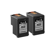 2PK 901XL Black Ink Cartridge FOR HP Officejet J4680 J4580 J4680c G510g G510n  picture