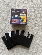 FLOPPY DISKS Imation 3M 2HD IBM 10 Pack (BRAND NEW) Factory Sealed RARE +5 bonus picture