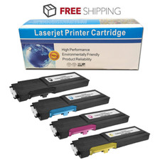 4 PK S3840 593-BCBC 593-BCBD 593-BCE 593-BCBF Toner for Dell S3840CDN S3845CDN picture