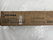 TOSHIBA ORIGINAL & GENUINE TOSHIBA TONER T-FC425U-M MAGENTA SEALED picture