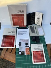Hewlett-Packard 82104A Magnetic Card Reader W/manual  Plus Extras - Bin 8 picture
