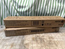 Set Of 2 New In Original Sealed Box Xerox 008R13061 Waste Toner Cartridge, Black picture