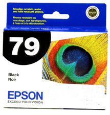Genuine Epson 79 Black T079120 OEM Brand New Factory Sealed Exp 11/2011 picture