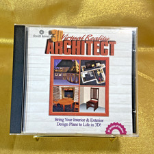3-D Virtual Reality Architect (1997 CD-ROM) Vintage Software / Windows picture