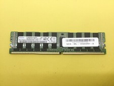 SAMSUNG 64GB (1X64GB) 4DRX4 PC4-2666V SERVER MEMORY M386A8K40CM2-CTD picture