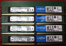 Crucial 16GB Kit 4x 4GB 1RX8 PC4-2666 MTA9ASF51272PZ-2G6E1QG picture