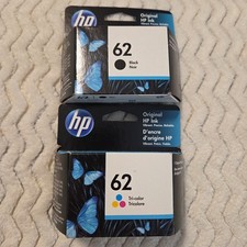 HP 62 Black & Color C2P04AN C2P06AN  Genuine November 2022 picture