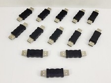 (13pcs) USB AM/AM Adapter (USB A - Male to USB A - Male) - New picture