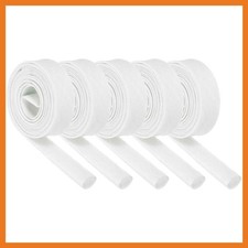 MECCANIXITY 5Pcs Fire Sleeve 6.6Ft 16mm ID White for Automotive Hose picture