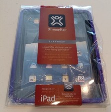 Xtreme Mac Tuff Wrap iPad Protective Case Silicon Form Fitting Cover Purple NEW picture