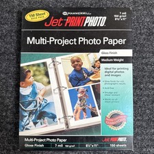 Hammermill Multi- Project Gloss Photo Paper 7 Mil 150 Sheets, 8.5 x 11 picture