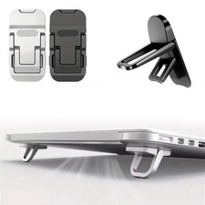 Laptop Stand Mini Foldable 2PCS Portable Adjustable Keyboard Riser Computer Hold picture