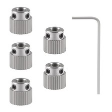 5PCS 3D Printer Extruder Gear 36T Stainless Steel Fit Ender 3 CR10 Drive Gear picture