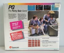 Suncom PQ Party Quiz Game for Apple II Series IIc IIe II+ Franklin PQA091 Sealed picture