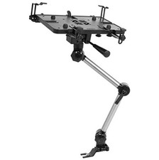 Vehicle Laptop Mount Car Seat Rail No Drilling Adjustable 360 Degree 17lb picture