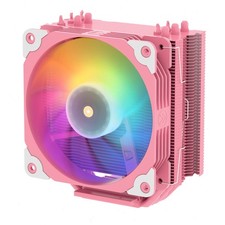 Vetroo V5 CPU Air Cooler with 5 Heatpipes, Bracket for Intel &  AMD - Pink picture