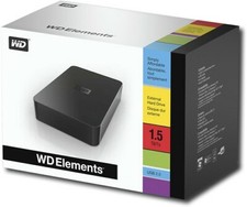 Western Digital Elements Desktop 1.5TB,External,7200RPM (WDBAAU0015HBK-NESN) HDD picture
