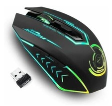 Wireless Gaming Mouse Up to 10000 DPI, UHURU Rechargeable USB Wireless Mouse picture