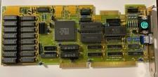 VINTAGE 1989 GREAT TEK WDC WD90C00-JK 512K ISA VGA CARD FCC: HRGPVGA2 MXB7 picture