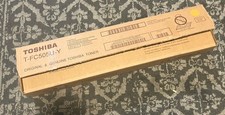 Genuine Toshiba T-FC505U-Y Yellow Printer Toner Cartridge NEW OPEN BOX picture