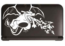 Charizard w/ Flames - Pokemon Decal  for Nintendo 3DS XL or 3DS Reg. picture