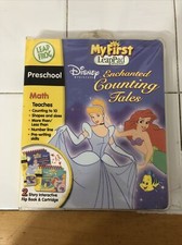 LeapFrog MY FIRST LEAP PAD - Disney PRINCESS Counting Tales Book & Cartridge picture