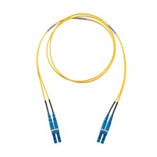 Panduit F92ERLNLNSNM005 5 Meter LC Duplex 2-Fiber Patch Cord Riser OFNR Yellow picture