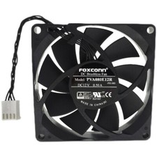 1pc FOXCONN PVA080E12R 12V 0.50A 4pin 80*80*15mm Server Square Cooling Fan picture